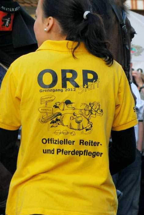 Reiter und Pferdepfleger T-shirt