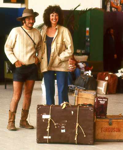 Sydney Airport 1976 - Robin & Jerry Nelson