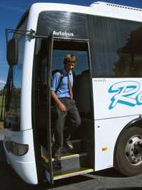 Rural schoolbus service in Gunning Shire, Australia 