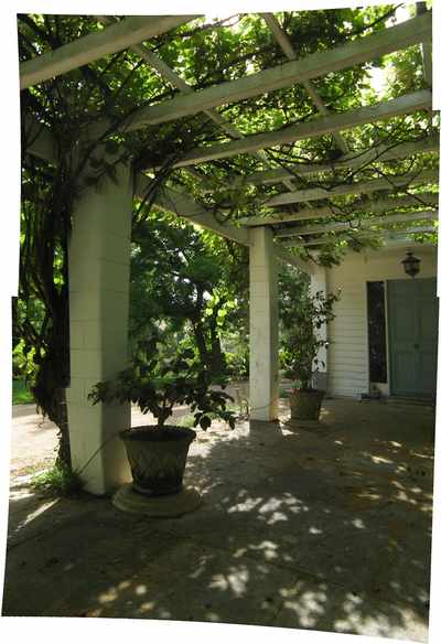 Markdale estate, Binda, NSW, Australia - wysteria house trellis