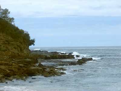 Pebbly Beach north side, Muramarang National Park, NSW, Australia